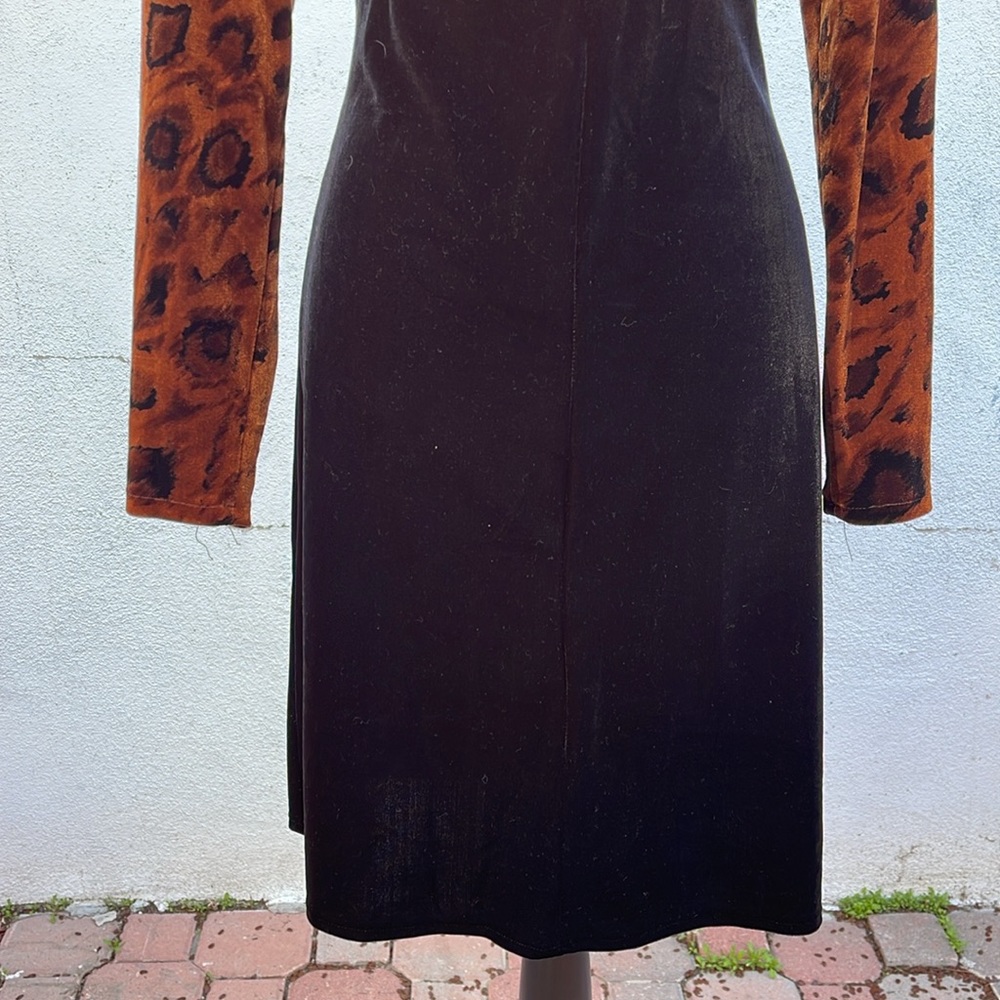 Vintage Velvet Dress - Picture 4 of 6